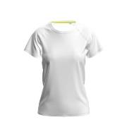 Stedman Active 140 Raglan For Women Hvit polyester Small Dame
