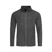 Stedman Active Fleece Jacket For Men Grå polyester X-Large Herre