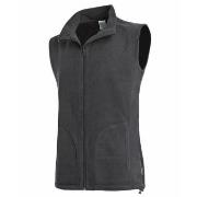 Stedman Active Fleece Vest For Men Grå polyester Large Herre