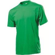 Stedman Classic Men T-shirt Eplegrønn bomull X-Large Herre