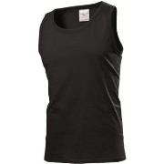 Stedman Classic Tank Top Men Svart bomull Small Herre