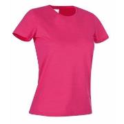 Stedman Classic Women T-shirt Mørkrosa bomull Small Dame