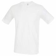 Stedman Classic-T Fitted For Men Hvit bomull Medium Herre