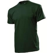 Stedman Comfort Men T-shirt Mørkgrørnn  bomull XX-Large Herre