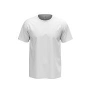 Stedman Comfort Men T-shirt Hvit bomull Medium Herre