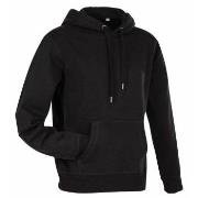 Stedman Men Active Sweat Hoodie Svart Small Herre