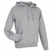 Stedman Men Active Sweat Hoodie Gråmelerad Medium Herre