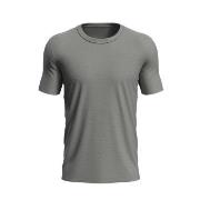 Stedman Morgan Crew Neck Gråmelerad ringspunnet bomull Medium Herre