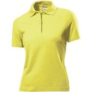 Stedman Polo Women Gul bomull Medium Dame