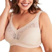 Swegmark BH Cotton Star Soft Bra Beige bomull B 75 Dame