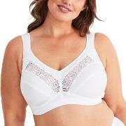 Swegmark BH Cotton Star Soft Bra Hvit bomull E 90 Dame