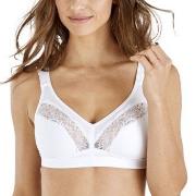 Swegmark BH Fairtrade Soft Bra Hvit økologisk bomull B 85 Dame