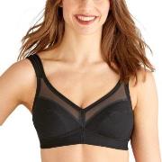 Swegmark BH Net Faitrade Cotton Soft Bra Svart økologisk bomull B 75 D...