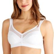 Swegmark BH Net Faitrade Cotton Soft Bra Hvit økologisk bomull B 75 Da...