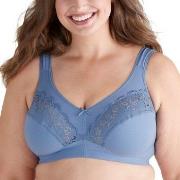 Swegmark BH Treasure Soft Bra Blå bomull D 95 Dame