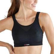 Swemark Magic High Support Sport Bra BH Svart D 95 Dame