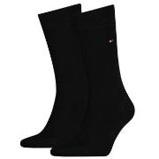 Tommy Hilfiger Strømper 2P Men Classic Sock Svart Str 39/42 Herre