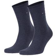 Tommy Hilfiger Strømper 2P Women Classic Casual Socks Blå Str 35/38 Da...