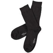 Topeco Strømper Men Classic Socks Plain Mørkbrun  Str 41/45 Herre