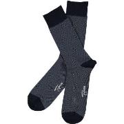 Topeco Strømper Men Sock Mercerized Cotton Dots Marine Str 41/45 Herre