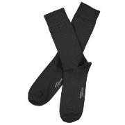 Topeco Strømper Men Socks Plain Dress Sock Mørkgrå  Str 41/45 Herre