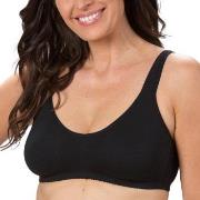 Trofe Comfort Lounge Bra BH Svart bomull C 75 Dame