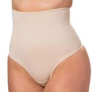Trofe Shaping High Waist Thong Truser Beige 3XL Dame