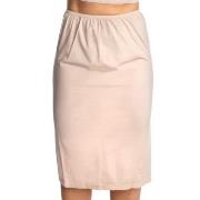 Trofe Slip Skirt Long Beige Small Dame