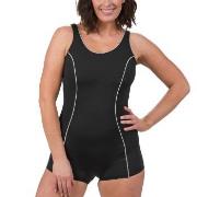 Trofe Swimsuit Sailor Look Svart polyester 38 Dame