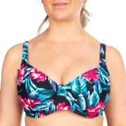 Trofe Tropical Nice Underwired Bikini Bra Svart blomstre C 40 Dame