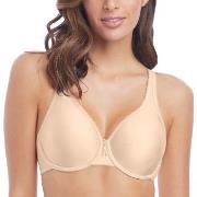 Wacoal BH Basic Beauty Full Figure Underwire Bra Beige polyamid D 90 D...