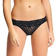 Wacoal Truser Halo Lace Bikini Svart nylon Small Dame