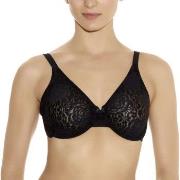 Wacoal BH Halo Lace Underwire Bra Svart C 75 Dame