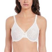 Wacoal BH Halo Lace Underwire Bra Benhvit C 75 Dame