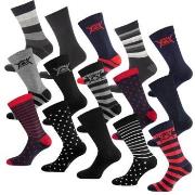 WESC Strømper 15P Multipack Socks Mixed Str 39/42 Herre