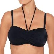 Wiki Basic Bandeau Bikini Top Svart B 85 Dame