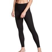 Calida Elastic Leggings Svart bomull Medium Dame