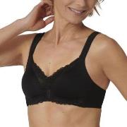 Triumph BH Modern Lace Cotton Soft Bra Svart E 75 Dame