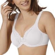 Triumph BH Modern Lace Cotton Underwire Bra Hvit E 85 Dame