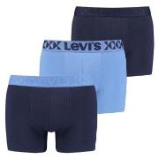 Levis 3P Boxer Giftbox Blå bomull Medium Herre