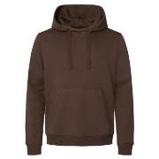 Resteröds Bamboo Hooded Shirt Brun Large Herre