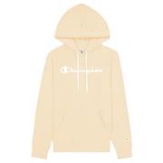 Champion Classics Women Hooded Sweatshirt Beige Medium Dame