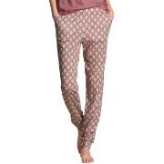 Calida Favourites Botanic Pants With Cuff Rosa/Lilla Small Dame