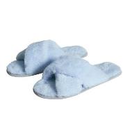 Calida Home Hub Slippers Lysblå polyester X-Small Dame