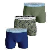 Björn Borg 3P Essential Shorts 2033 Blå/Hvit bomull Large Herre