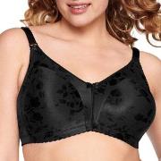 NATURANA BH Heritage Minimizer Soft Bra Floral Svart polyamid C 85 Dam...