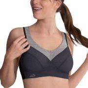 Anita BH Active Wool Sport Bra Grå/Svart D 90 Dame