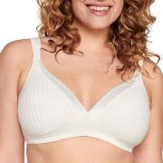 NATURANA BH Everyday Wednesday Striped Soft Bra Elfenben B 80 Dame