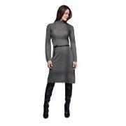 Pierre Robert X Jenny Skavlan Wool A-Line Dress Mørkgrå  Medium Dame