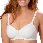 Trofe Sanna Underwire Stripe Bra BH Hvit F 75 Dame